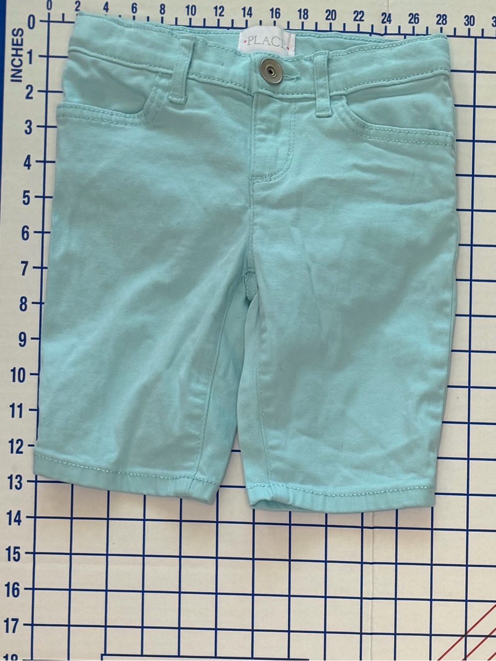 Place Light Mint Blue Toddler Shorts